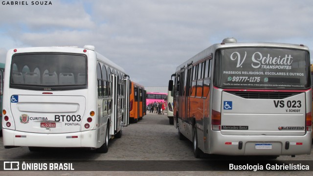 Transporte Coletivo Glória BT003 na cidade de Curitiba, Paraná, Brasil, por Busologia Gabrielística. Número da foto: #10001525.