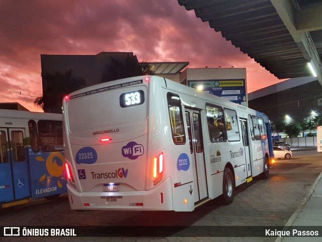 Nova Transporte 22325 na cidade de Vila Velha, Espírito Santo, Brasil, por Kaique Passos. ID da foto: 10001676.