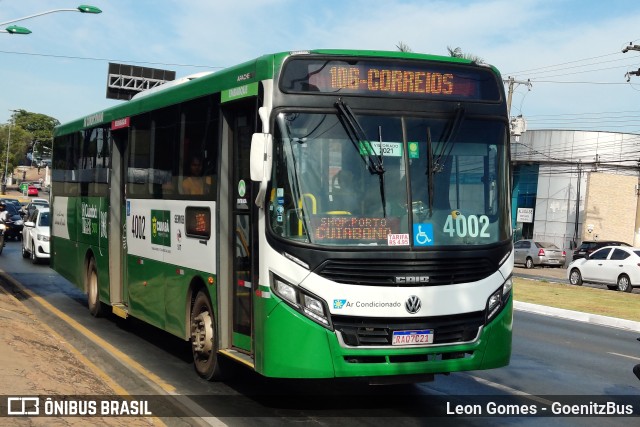 Integração Transportes 4002 na cidade de Cuiabá, Mato Grosso, Brasil, por Leon Gomes. Número da foto: #10004479.