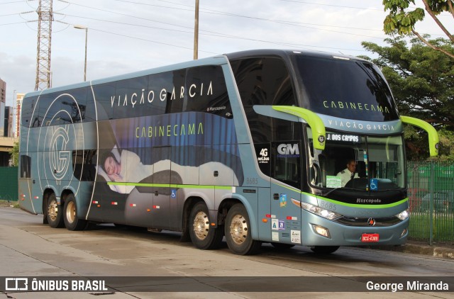 Viação Garcia 8685 na cidade de São Paulo, São Paulo, Brasil, por George Miranda. ID da foto: 10002948.