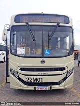 Empresa de Ônibus Campo Largo 22M01 na cidade de Curitiba, Paraná, Brasil, por Luiz H. Bassetti. Número da foto: #:id.