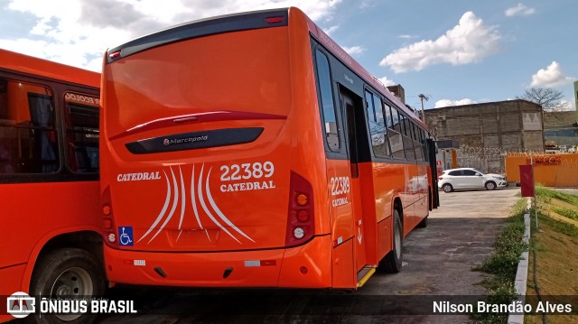 Advance Catedral Transportes 22389 na cidade de Contagem, Minas Gerais, Brasil, por Nilson Brandão Alves. Número da foto: #10008032.