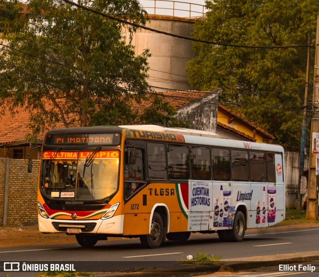 TLGSA - Transporte Loma Grande S.A. - Línea 132 > Transporte LomaGrandense S.A. 1272 na cidade de Itauguá, Central, Paraguai, por Elliot Felip. Número da foto: #10005629.