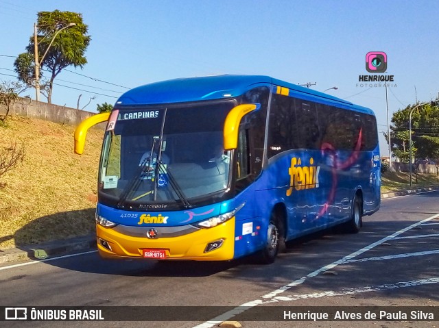 Rápido Expresso Fênix Viação 41025 na cidade de Campinas, São Paulo, Brasil, por Henrique Alves de Paula Silva. Número da foto: #10005479.