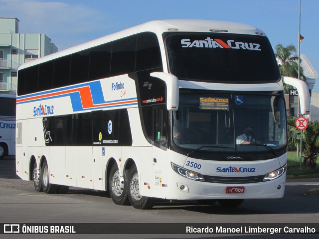 VUSC - Viação União Santa Cruz 3500 na cidade de Santa Cruz do Sul, Rio Grande do Sul, Brasil, por Ricardo Manoel Limberger Carvalho. Número da foto: #10005128.