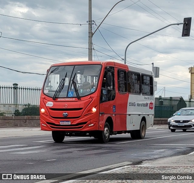 Santa Zita Transportes Coletivos 50108 na cidade de Vitória, Espírito Santo, Brasil, por Sergio Corrêa. ID da foto: 10006933.