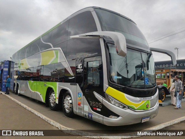 Brasil Sul Linhas Rodoviárias 3505 na cidade de Maringá, Paraná, Brasil, por Matheus Henrique AP. ID da foto: 10004979.