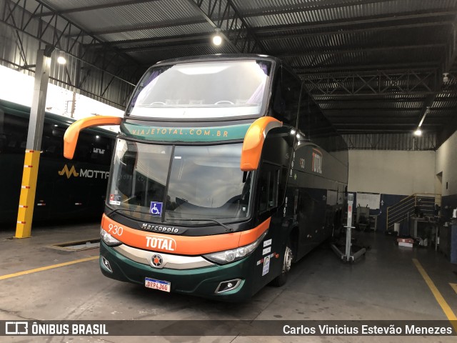 Viação Total 930 na cidade de Presidente Prudente, São Paulo, Brasil, por Carlos Vinicius Estevão Menezes. Número da foto: #10005311.