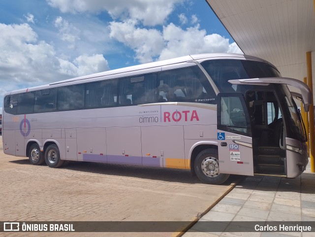 Rota Transportes Rodoviários 7915 na cidade de Capim Grosso, Bahia, Brasil, por Carlos Henrique. ID da foto: 10005747.