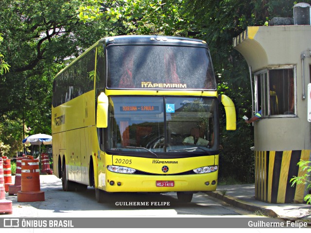 Viação Itapemirim 20205 na cidade de São Paulo, São Paulo, Brasil, por Guilherme Felipe. Número da foto: #10005266.