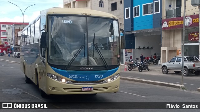 Viação Novo Horizonte 1730 na cidade de Vitória da Conquista, Bahia, Brasil, por Flávio  Santos. ID da foto: 10007140.