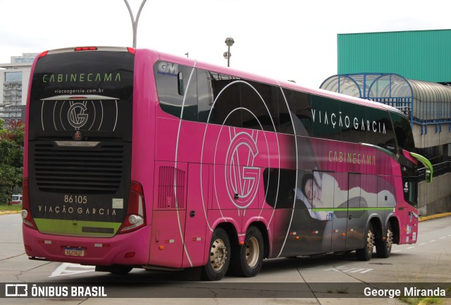 Viação Garcia 86105 na cidade de São Paulo, São Paulo, Brasil, por George Miranda. Número da foto: #10006517.