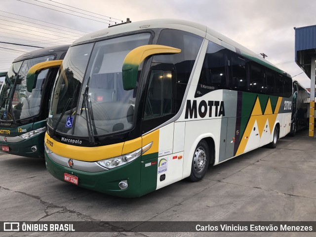 Viação Motta 21702 na cidade de Presidente Prudente, São Paulo, Brasil, por Carlos Vinicius Estevão Menezes. Número da foto: #10005310.