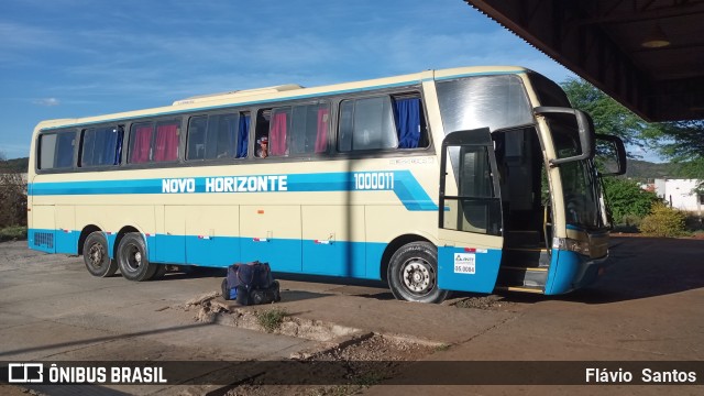 Viação Novo Horizonte 1000011 na cidade de Anagé, Bahia, Brasil, por Flávio  Santos. ID da foto: 10007252.