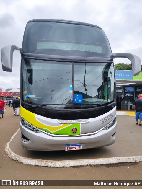 Brasil Sul Linhas Rodoviárias 3505 na cidade de Maringá, Paraná, Brasil, por Matheus Henrique AP. Número da foto: #10004992.