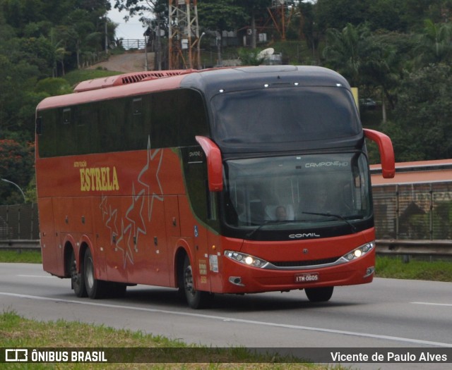 Auto Viação Estrela 5050 na cidade de Santa Isabel, São Paulo, Brasil, por Vicente de Paulo Alves. Número da foto: #10006017.