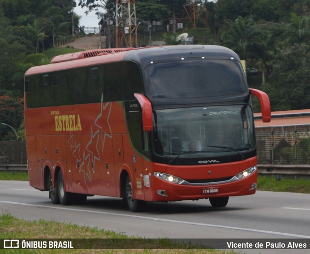 Auto Viação Estrela 5050 na cidade de Santa Isabel, São Paulo, Brasil, por Vicente de Paulo Alves. ID da foto: 10006017.