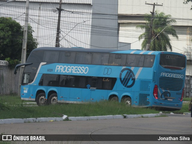 Auto Viação Progresso 6029 na cidade de Recife, Pernambuco, Brasil, por Jonathan Silva. Número da foto: #10004984.