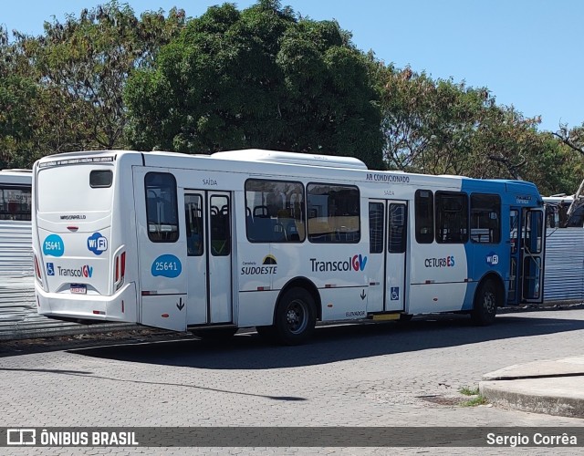 Viação Satélite 25641 na cidade de Serra, Espírito Santo, Brasil, por Sergio Corrêa. ID da foto: 10008894.