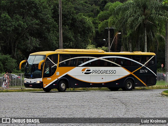 Viação Progresso 32174 na cidade de Juiz de Fora, Minas Gerais, Brasil, por Luiz Krolman. Número da foto: #10008407.