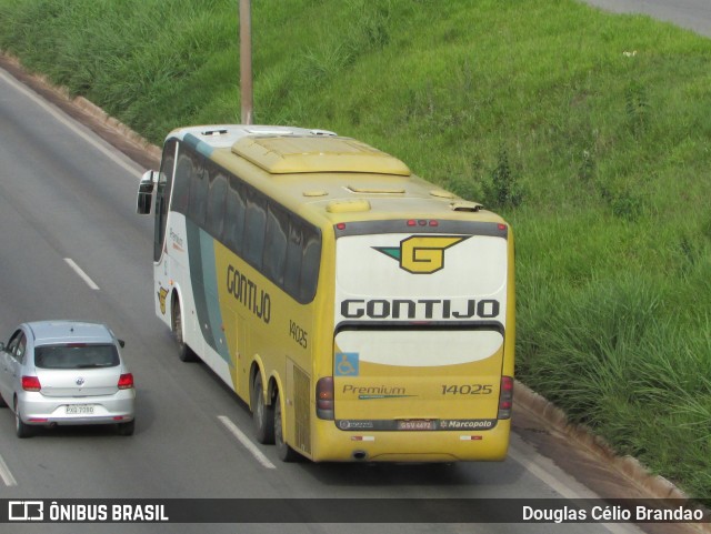 Empresa Gontijo de Transportes 14025 na cidade de Belo Horizonte, Minas Gerais, Brasil, por Douglas Célio Brandao. ID da foto: 10008883.