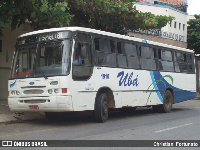 Viação Ubá Transportes 1910 na cidade de Ubá, Minas Gerais, Brasil, por Christian  Fortunato. Número da foto: #10008998.