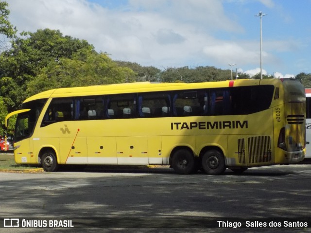 Viação Itapemirim 60035 na cidade de São Paulo, São Paulo, Brasil, por Thiago  Salles dos Santos. ID da foto: 10010615.