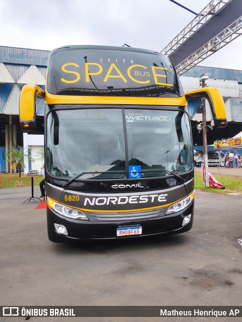 Expresso Nordeste 5820 na cidade de Maringá, Paraná, Brasil, por Matheus Henrique AP. Número da foto: #10010132.