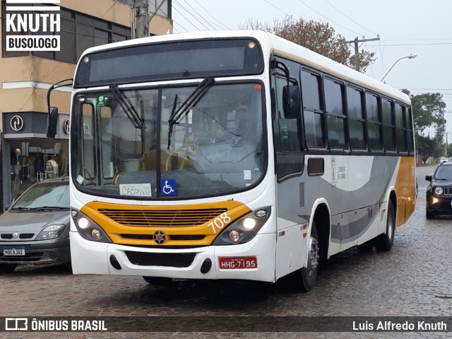 TransPessoal Transportes 708 na cidade de Rio Grande, Rio Grande do Sul, Brasil, por Luis Alfredo Knuth. ID da foto: 10010256.