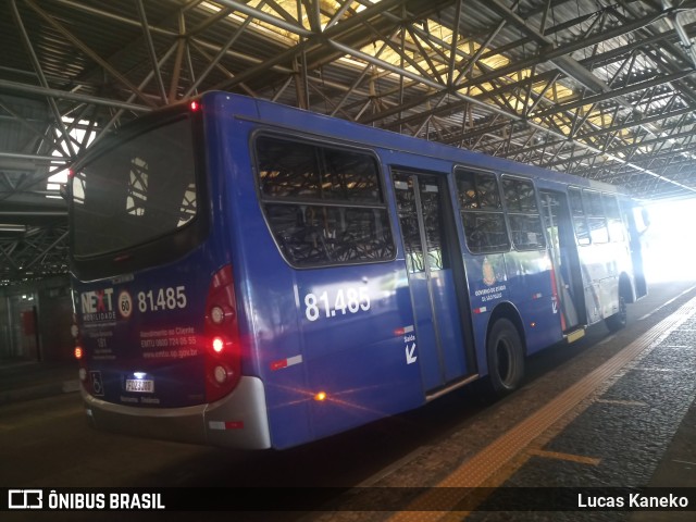 Next Mobilidade - ABC Sistema de Transporte 81.485 na cidade de Santo André, São Paulo, Brasil, por Lucas Kaneko. ID da foto: 10014353.