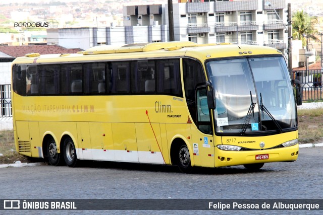 Viação Itapemirim 8717 na cidade de Caruaru, Pernambuco, Brasil, por Felipe Pessoa de Albuquerque. Número da foto: #10013515.