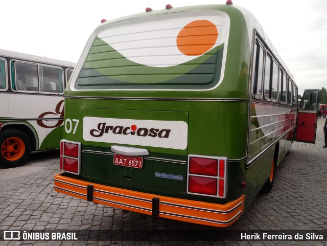 Viação Graciosa 07 na cidade de Curitiba, Paraná, Brasil, por Herik Ferreira da Silva. Número da foto: #10012165.
