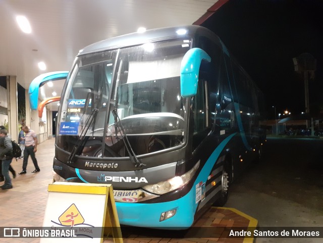 Empresa de Ônibus Nossa Senhora da Penha 53019 na cidade de Registro, São Paulo, Brasil, por Andre Santos de Moraes. ID da foto: 10012770.