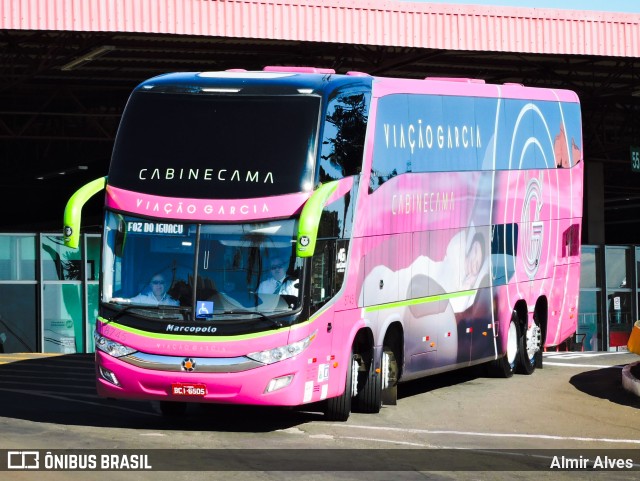 Viação Garcia 8745 na cidade de Londrina, Paraná, Brasil, por Almir Alves. ID da foto: 10013133.