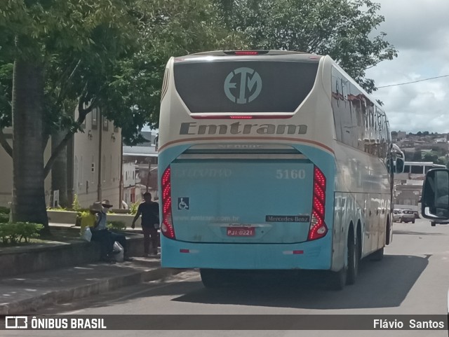 Emtram 5160 na cidade de Barra da Estiva, Bahia, Brasil, por Flávio  Santos. Número da foto: #10012232.