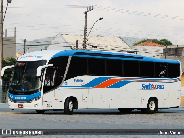 VUSC - Viação União Santa Cruz 4010 na cidade de Balneário Camboriú, Santa Catarina, Brasil, por João Victor. ID da foto: 10014146.