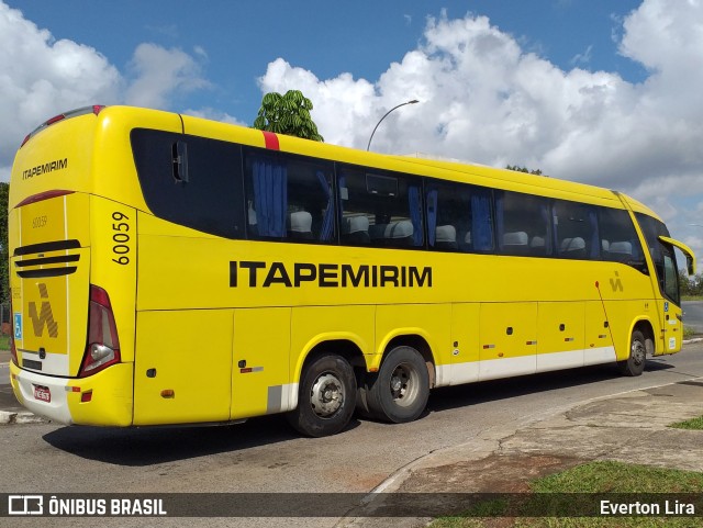 Viação Itapemirim 60059 na cidade de Brasília, Distrito Federal, Brasil, por Everton Lira. Número da foto: #10013410.