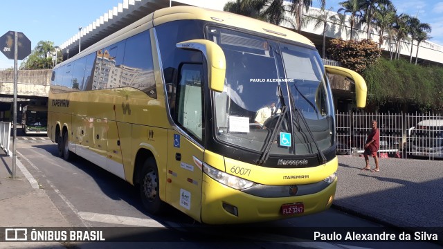 Viação Itapemirim 60071 na cidade de Belo Horizonte, Minas Gerais, Brasil, por Paulo Alexandre da Silva. Número da foto: #10013615.
