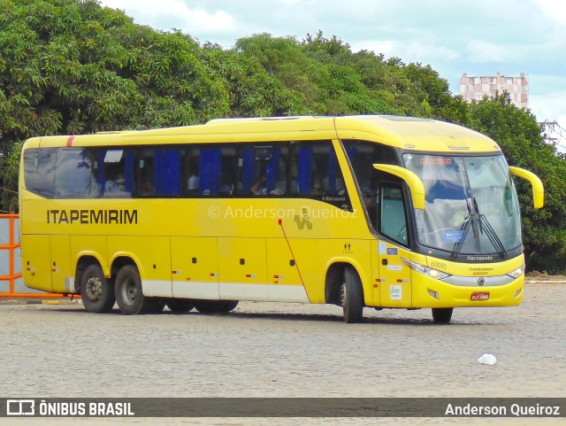 Viação Itapemirim 60095 na cidade de Vitória da Conquista, Bahia, Brasil, por Anderson Queiroz. ID da foto: 10012767.