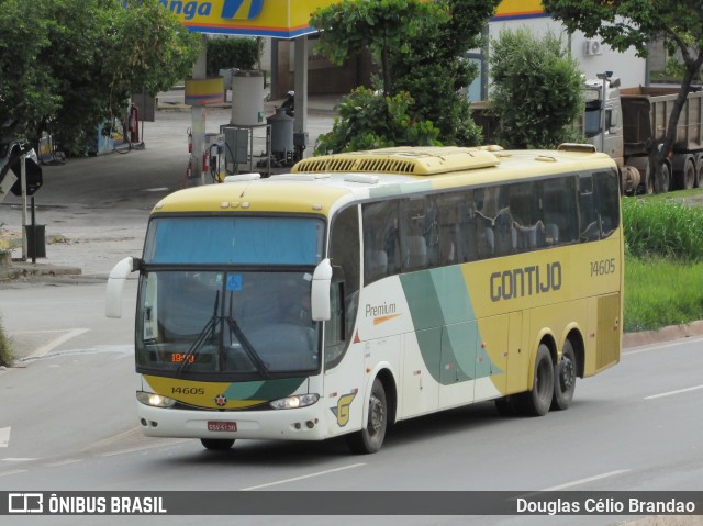 Empresa Gontijo de Transportes 14605 na cidade de Belo Horizonte, Minas Gerais, Brasil, por Douglas Célio Brandao. ID da foto: 10012023.