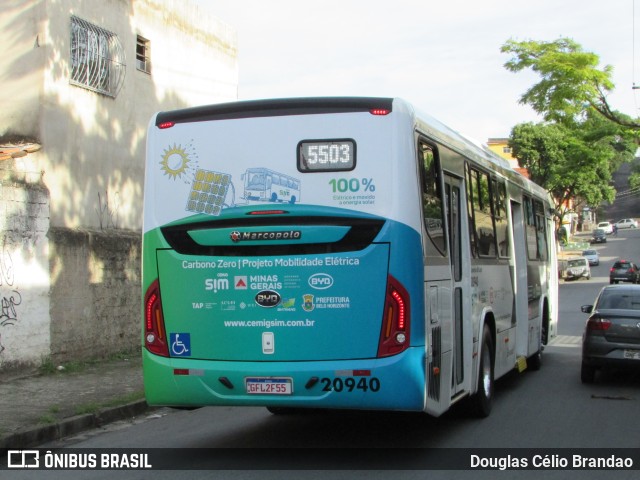 Viação Torres 20940 na cidade de Belo Horizonte, Minas Gerais, Brasil, por Douglas Célio Brandao. ID da foto: 10012451.