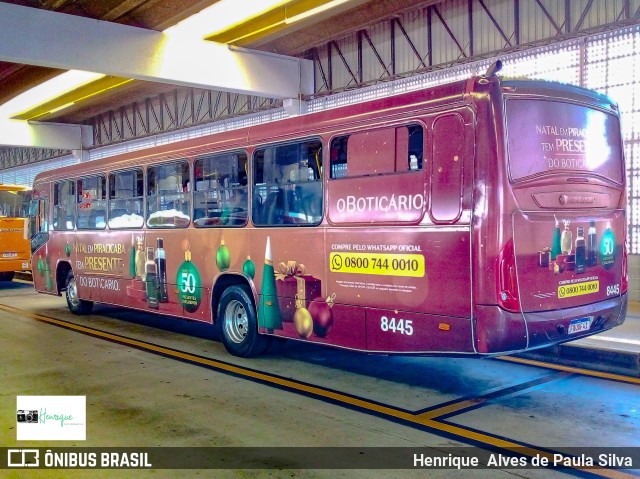 TUPi Transportes Urbanos Piracicaba 8445 na cidade de Piracicaba, São Paulo, Brasil, por Henrique Alves de Paula Silva. ID da foto: 10012885.