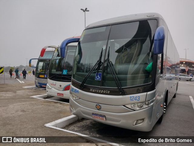 Kuba Turismo 1243 na cidade de Aparecida, São Paulo, Brasil, por Espedito de Brito Gomes. Número da foto: #10013111.