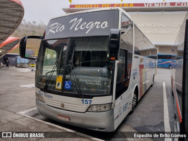 Empresa de Turismo Rio Negro 157 na cidade de Aparecida, São Paulo, Brasil, por Espedito de Brito Gomes. ID da foto: 10013170.