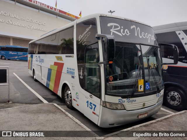 Empresa de Turismo Rio Negro 157 na cidade de Aparecida, São Paulo, Brasil, por Espedito de Brito Gomes. Número da foto: #10013167.