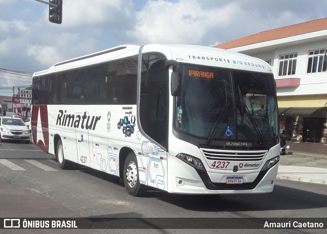 Rimatur Transportes 4237 na cidade de Curitiba, Paraná, Brasil, por Amauri Caetano. Número da foto: #10012022.