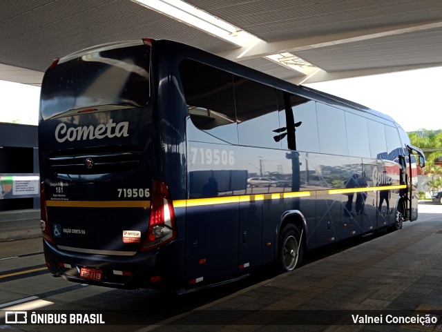 Viação Cometa 719506 na cidade de São Bernardo do Campo, São Paulo, Brasil, por Valnei Conceição. Número da foto: #10012648.