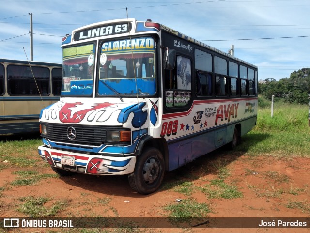 Empresa De Transporte Avay - Linea 63 003 na cidade de Asunción, Paraguai, por José Paredes. Número da foto: #9963875.