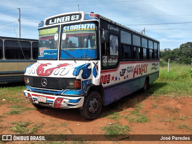 Empresa De Transporte Avay - Linea 63 003 na cidade de Asunción, Paraguai, por José Paredes. ID da foto: 9963875.