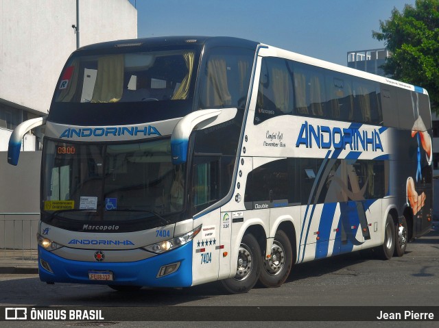 Empresa de Transportes Andorinha 7404 na cidade de Rio de Janeiro, Rio de Janeiro, Brasil, por Jean Pierre. ID da foto: 9964691.